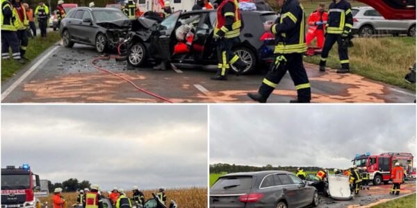 Verlorener Grunschnitt löst Kettenreaktion aus – junger Mann nach riskantem Ausweichmanöver schwer verletzt