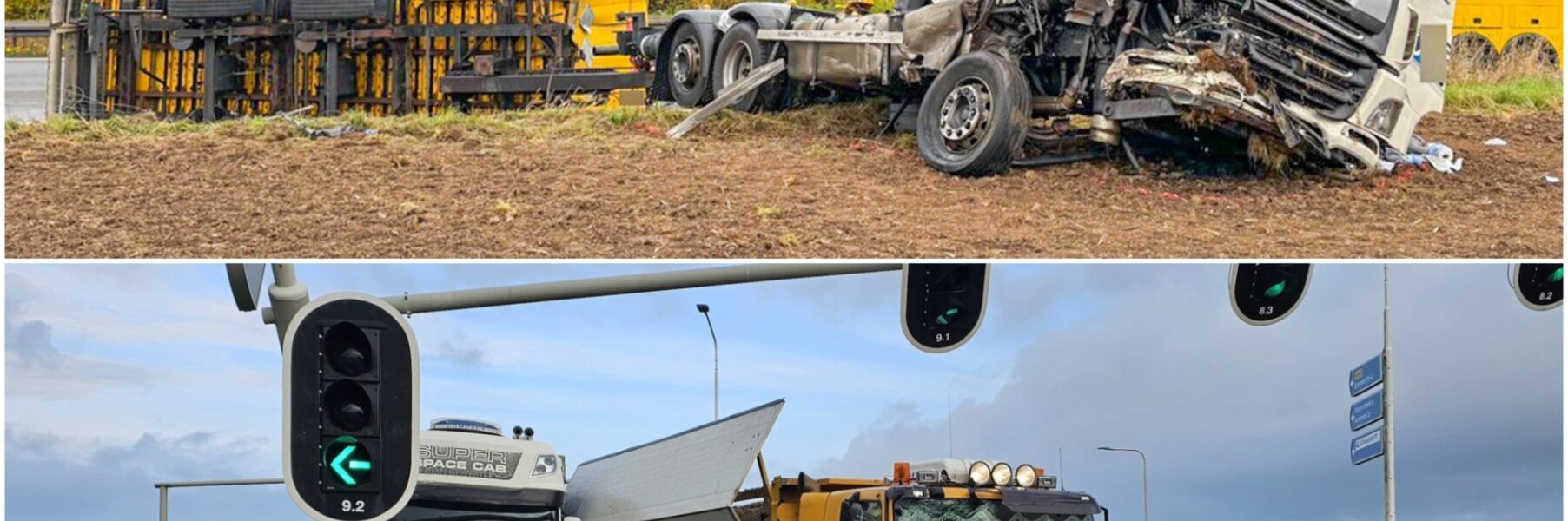 CHAOS auf der A4: 26 Tonnen Pakete verstreut nach Lkw-Crash – Autobahn gleicht Trümmerfeld, Fahrer verletzt, massiver Sachschaden! ⚠️