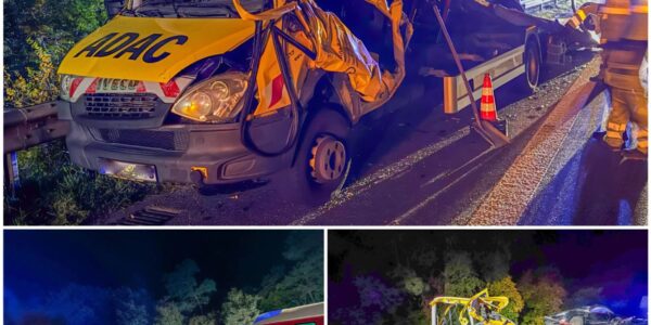 Tragischer Lkw-Unfall auf der B9 bei Bellheim – „Ein Wunder, dass niemand ums Leben kam“