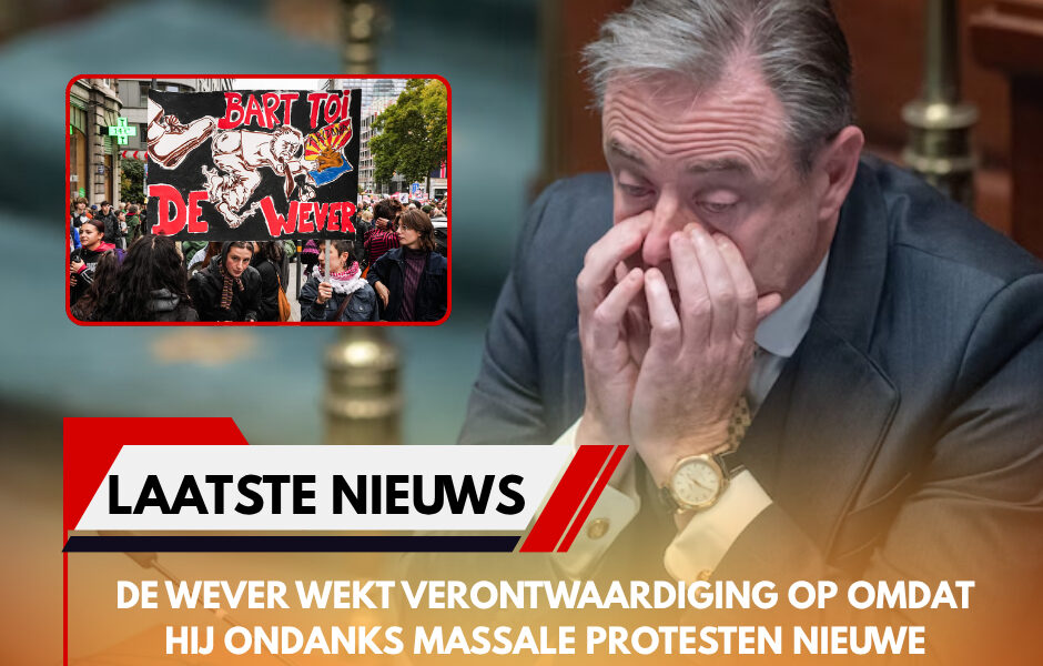 De Wever wekt verontwaardiging op omdat hij ondanks massale protesten nieuwe pensioenverlagingen overweegt