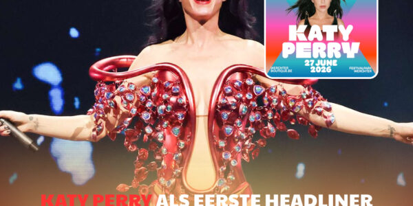 Katy Perry als eerste headliner aangekondigd voor Werchter Boutique 2026 – Belgische comeback verzekerd