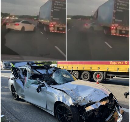 Schock auf I‑75: BMW rast unter Lkw – spektakulärer Unfall ohne Todesopfer