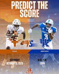 Texas vs. Kentucky (Oct 18, 2025) Live Score - ESPN