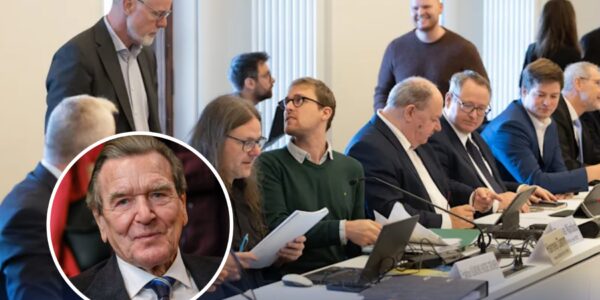 „Das geht Sie einen feuchten Kehricht an“ – Schröder poltert im U‑Ausschuss zu Nord Stream 2