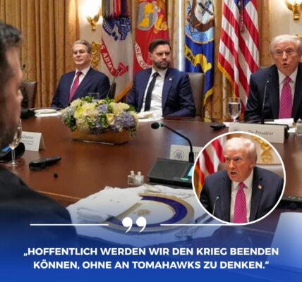 Selenskyj in Washington: „Trump hat eine große Chance, diesen Krieg zu beenden“