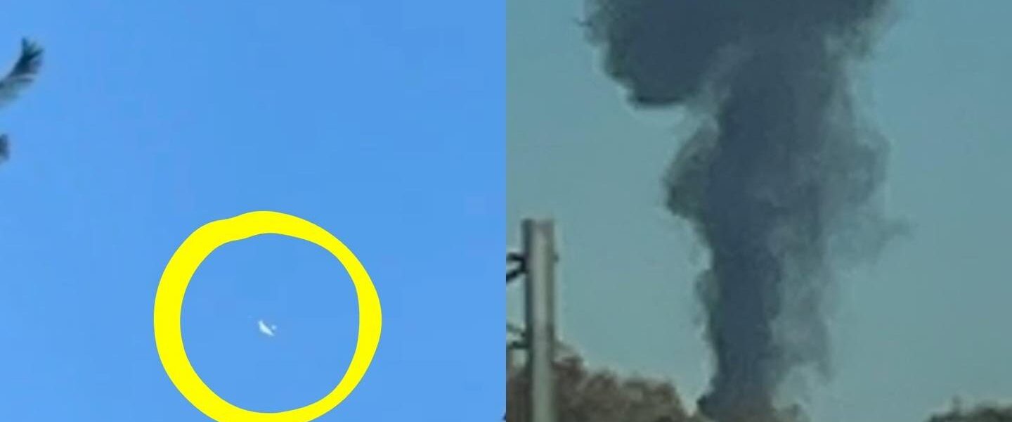 Auf einer erschreckenden Tonaufnahme sind die Schreie der Menschen zu hören, als eine mutmaßliche russische Drohne in eine Kirche stürzt und am Stadtrand von Dresden verbrennt. Mindestens drei Menschen werden dabei verletzt.