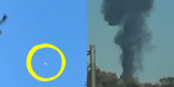 Auf einer erschreckenden Tonaufnahme sind die Schreie der Menschen zu hören, als eine mutmaßliche russische Drohne in eine Kirche stürzt und am Stadtrand von Dresden verbrennt. Mindestens drei Menschen werden dabei verletzt.