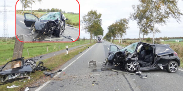 Riskantes Überholmanöver auf B495 endet tödlich – 22-Jährige verliert Leben bei Kollision