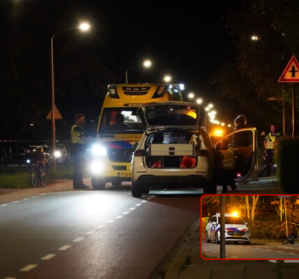 Politieauto botst met fietser in Blokker – “zwarte doos” onthult cruciale seconden