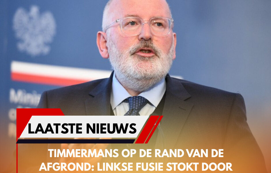 Timmermans op de rand van de afgrond: linkse fusie stokt door dalende steun