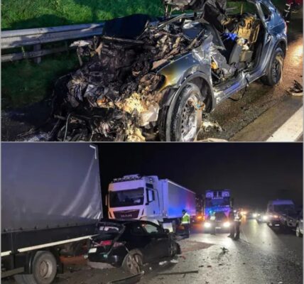 Schwerer Unfall auf der A1 bei Amstetten: Helfer entgehen nur knapp einer Katastrophe 👇