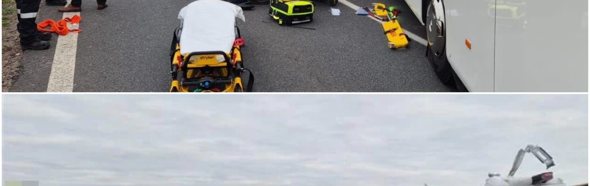 Kollision auf A5: Ein Todesopfer, viele Verletzte