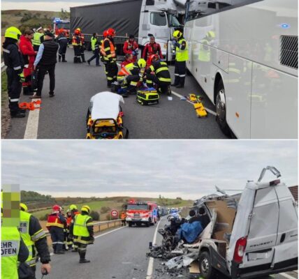 Kollision auf A5: Ein Todesopfer, viele Verletzte