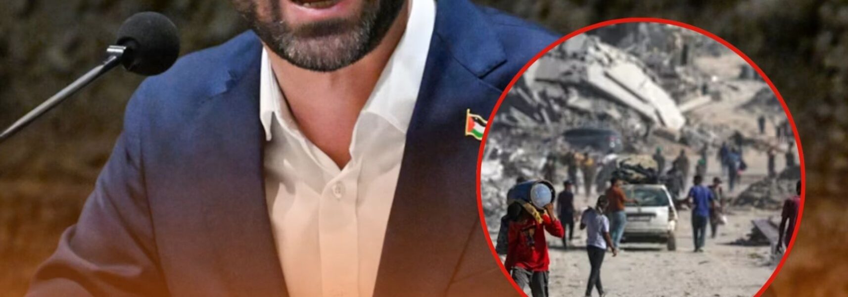 Politieke ophef: Van Baarle beschuldigt Nederland van wegkijken bij de verwoesting in Gaza