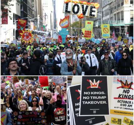 Landesweite „No Kings“-Massendemos – Millionen wollen gegen Trump auf die Straße gehen