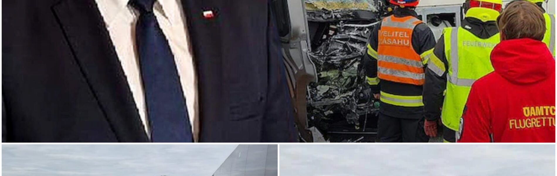 Horror-Crash auf A6: Polnischer Politiker überlebt Bus-Inferno nur knapp