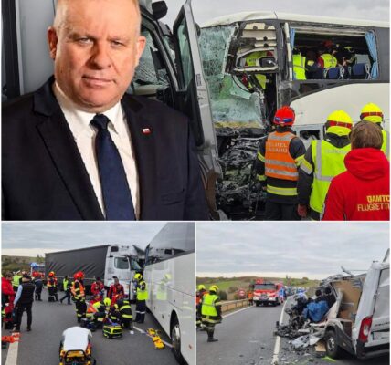 Horror-Crash auf A6: Polnischer Politiker überlebt Bus-Inferno nur knapp
