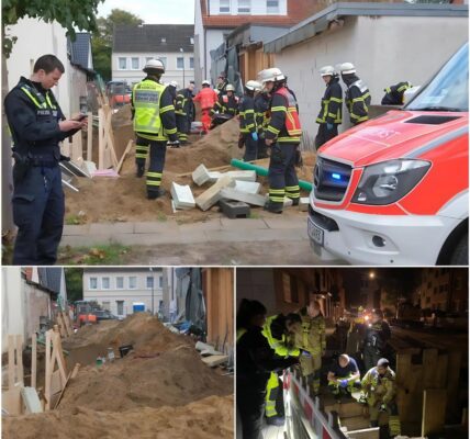 Tödlicher Arbeitsunfall in Hamburg-Wandsbek: Bauarbeiter stürzt in Grube und stirbt