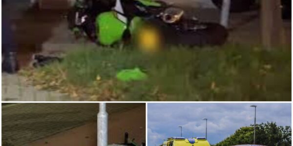 Motorrijder zwaargewond na zware botsing op Rijksweg N590 in Berg en Terblijt