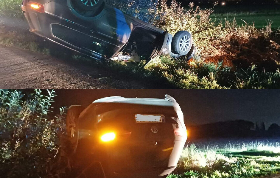 Brandweerman crasht in gracht na interventie: collega’s moeten eigen makker bevrijden in Leke