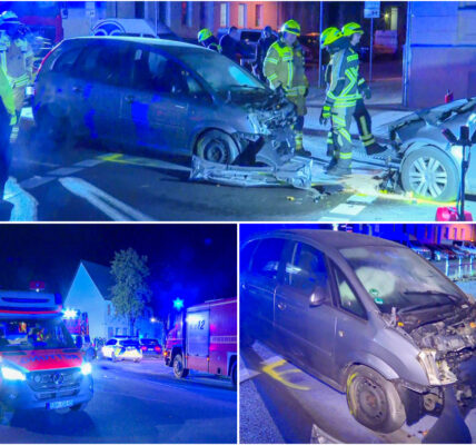 Wilde Verfolgungsjagd durch Barnim: Flucht mit gestohlenen Kennzeichen endet in schwerem Frontalcrash