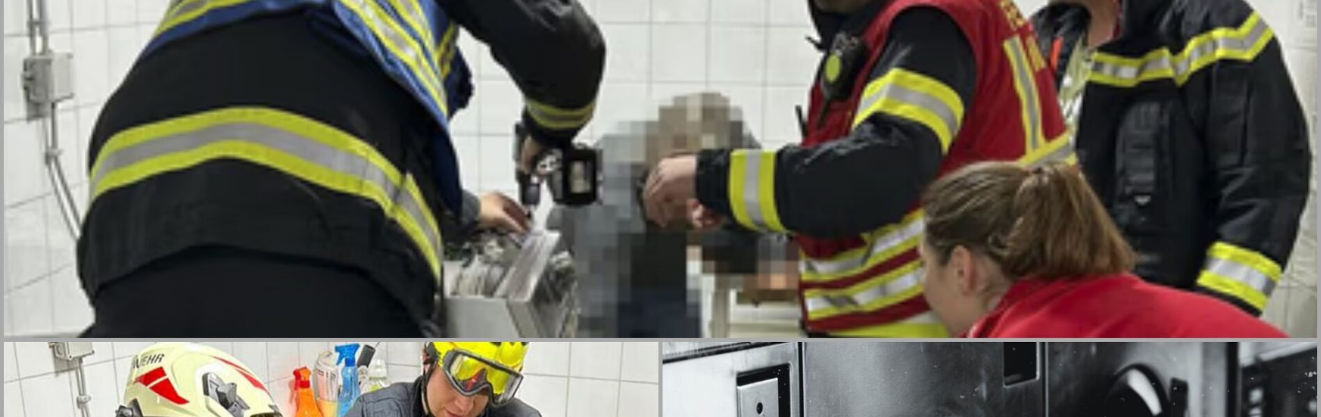 Horrible mit einem Teenager: 13-jähriges Mädchen in Trockner eingeklemmt, Rettungskräfte müssen spezielles Gerät einsetzen 👇