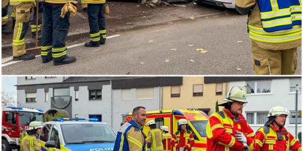Vijf geparkeerde auto’s vernield bij zwaar ongeluk in Stutensee-Blankenloch