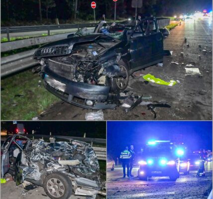 Blutiges Horror-Drama auf der A1: Autos zertrümmert, Menschen im Wrack eingeklemmt!👇
