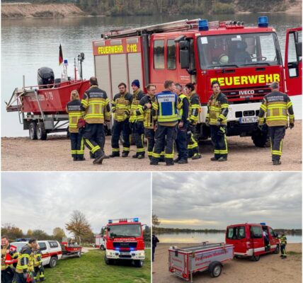 GROSSE RETTUNGSAKTION AM EPPELSEE! Passanten alarmieren Feuerwehr wegen angeblich lebloser Person im Wasser – Hubschrauber im Einsatz, doch dann die unglaubliche Wendung!