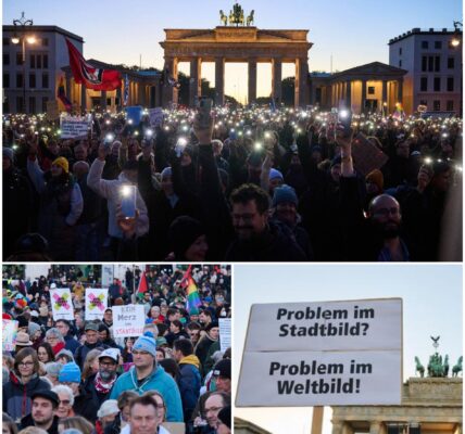 Hunderte demonstrieren gegen „Stadtbild“-Aussage – Kritik an Merz und Unterstutzung fur Vielfalt