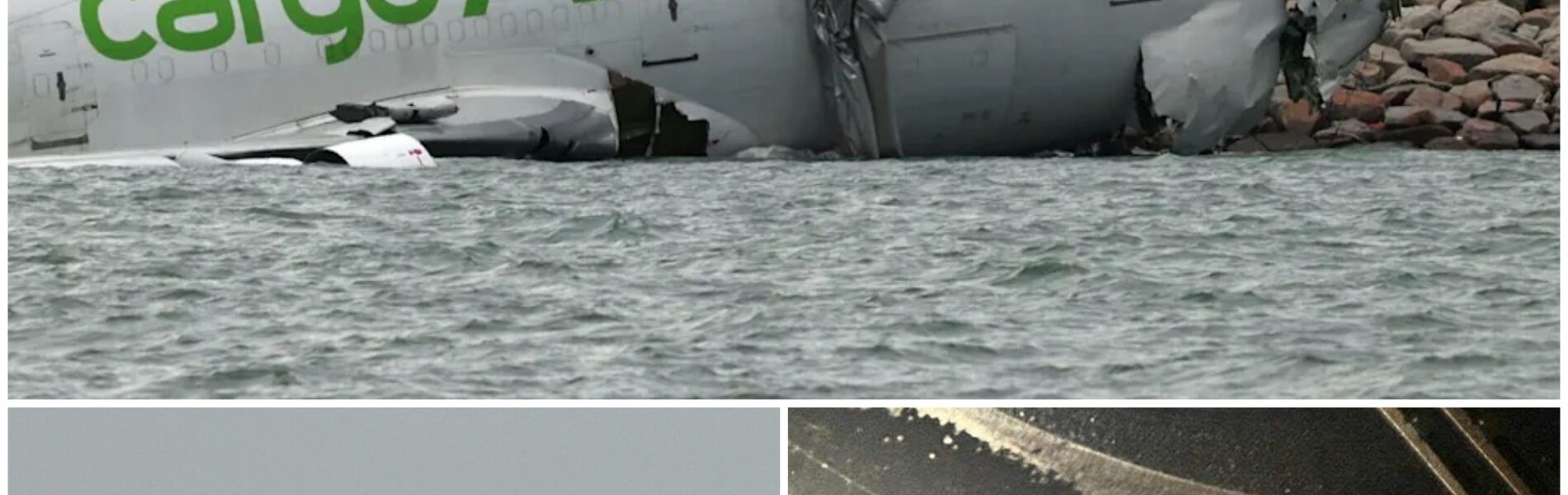 Tragödie am Flughafen Hongkong: Türkische Fracht-Boeing stürzt nach Kollision ins Meer