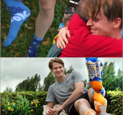 Jongen rent 42 km op… alleen sokken – het verhaal erachter laat niemand onberoerd 👇