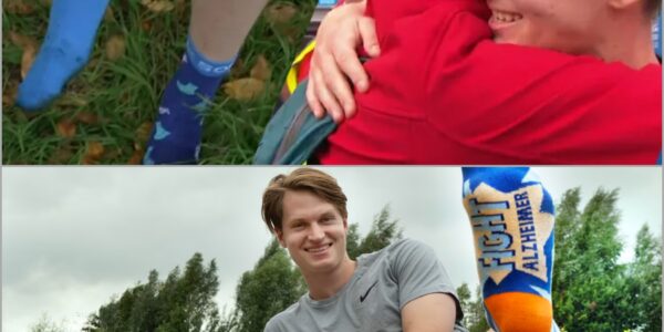 Jongen rent 42 km op… alleen sokken – het verhaal erachter laat niemand onberoerd 👇