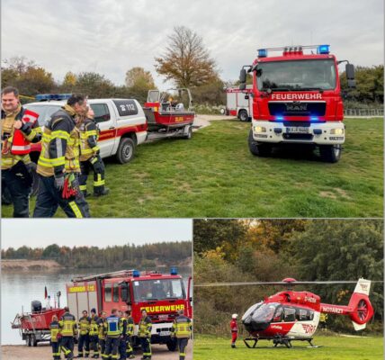 Großalarm am Epplesee: Reglose Person im Wasser – doch sie wollte nur chillen bei 13 Grad!😂 👇