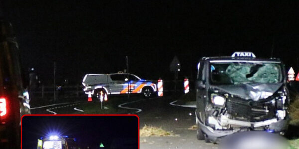 Fietser (50) uit België komt om het leven bij ernstig ongeval met taxibusje op Texel 's nachts