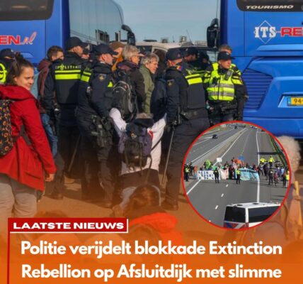 Slimme zet van politie: Extinction Rebellion dacht de Afsluitdijk te blokkeren — maar werd zelf om de tuin geleid