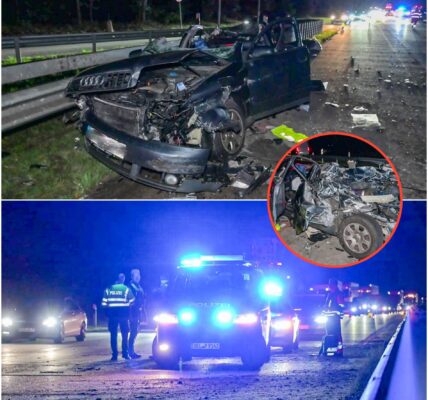 Drama auf der A1 bei Wildeshausen: Drei Autos krachen – ein Mensch stirbt, Beifahrerin schwer verletzt!