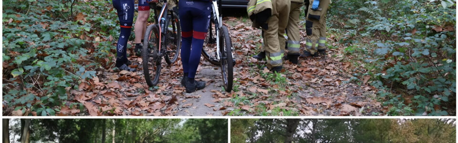 “Alarm in Overloon: Mountainbiker bewusteloos aangetroffen in bos"