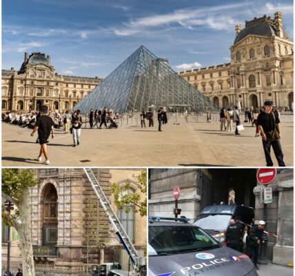 Schok in Parijs: Minister van Justitie noemt inbraak in het Louvre “een nationaal falen” — zeven kostbare juwelen spoorloos verdwenen