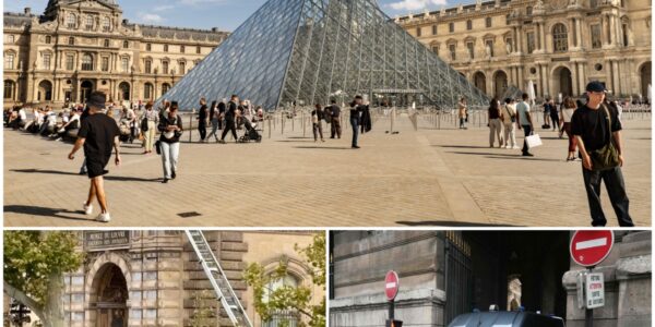 Schok in Parijs: Minister van Justitie noemt inbraak in het Louvre “een nationaal falen” — zeven kostbare juwelen spoorloos verdwenen