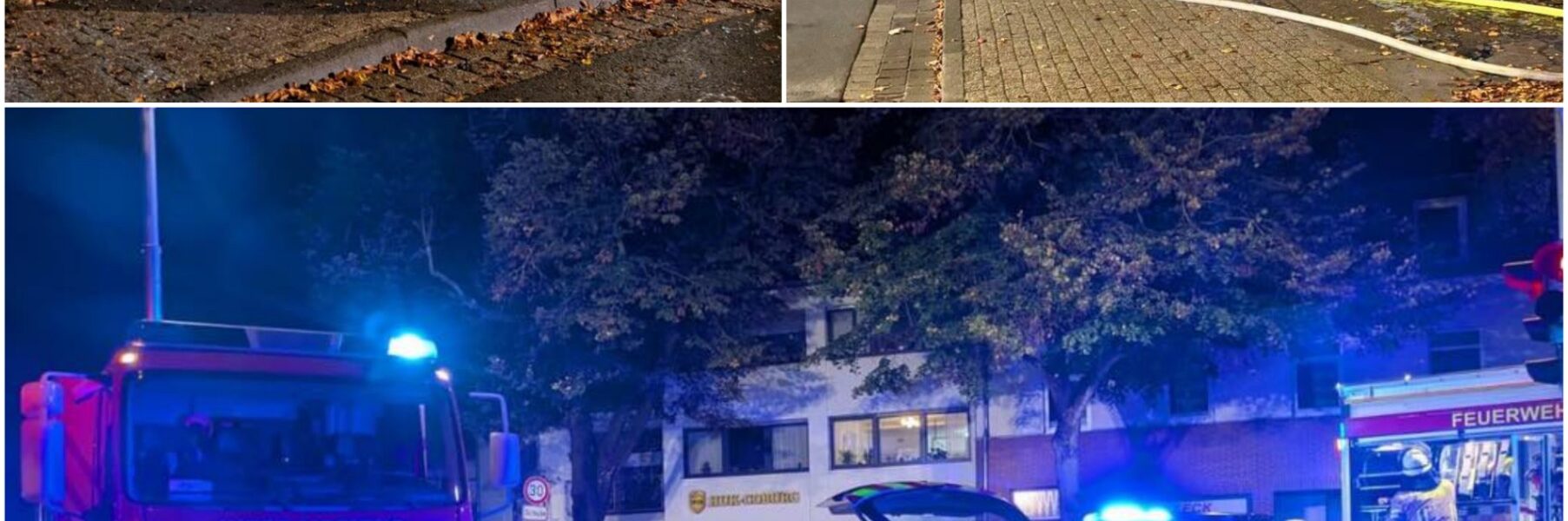 Fahrer fluchtet aus brennendem Auto nach Crash gegen Baum – Polizei sucht Zeugen