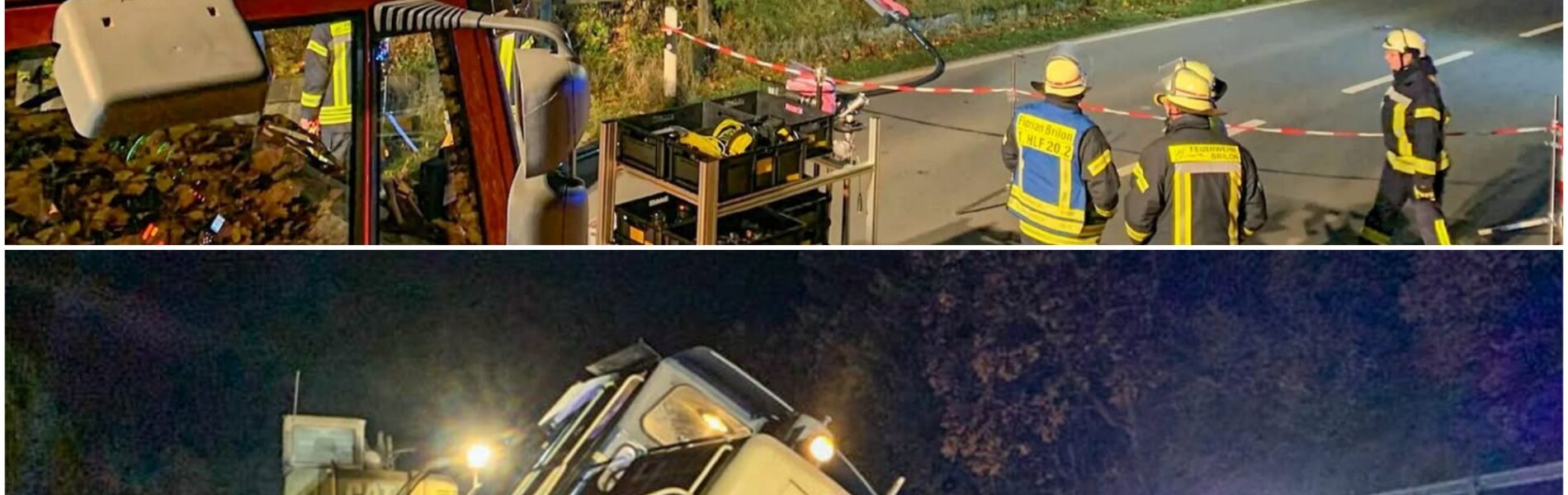 Zug droht auf Straße zu stürzen: Schräglage nach Haltesignal-Fehler sorgt für dramatischen Einsatz in Brilon Wald!