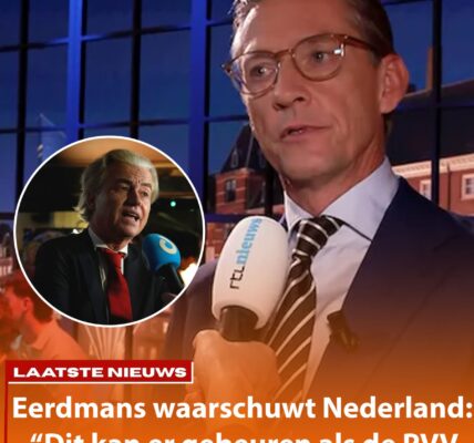 Verkiezingsbom van Eerdmans – ‘Te veel stemmen op Wilders kunnen rechts de das omdoen’