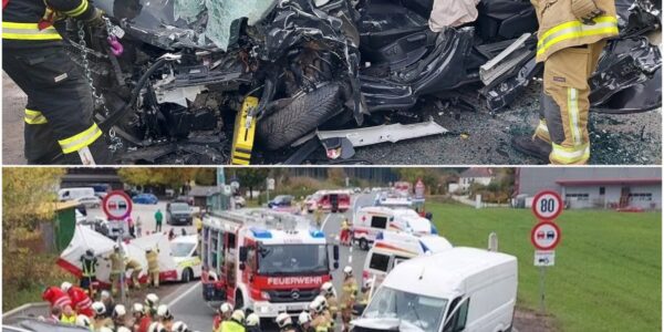 Drei Notärzte nach Frontalkollision im Einsatz