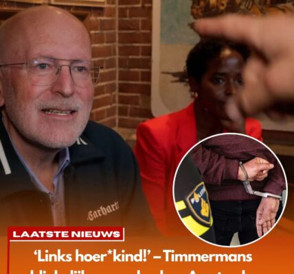 Man (32) aangehouden na bedreiging van Frans Timmermans op Amsterdams terras