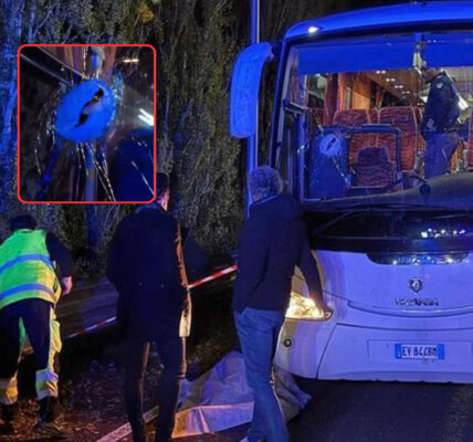 Dodelijk supportersgeweld in Italië: buschauffeur (65) overlijdt na brutale aanval met stenen – sportvreugde verandert in tragedie