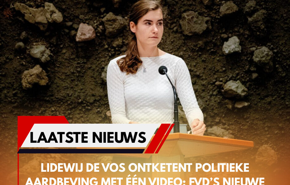 Lidewij de Vos ontketent politieke aardbeving met één video: FvD’s nieuwe stem van verzet