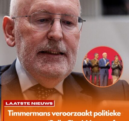 GL/PvdA in rep en roer na uitgelekte video Frans Timmermans: “Dit kan écht niet als politicus”