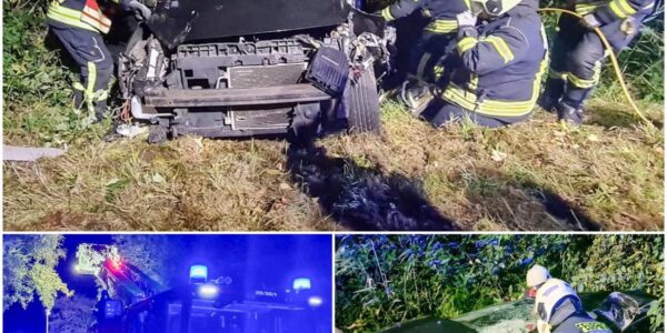 Horror-Crash in Wittmund: Auto prallt gegen Baum – Fahrer stirbt, Beifahrerin überlebt wie durch ein Wunder! 😱
