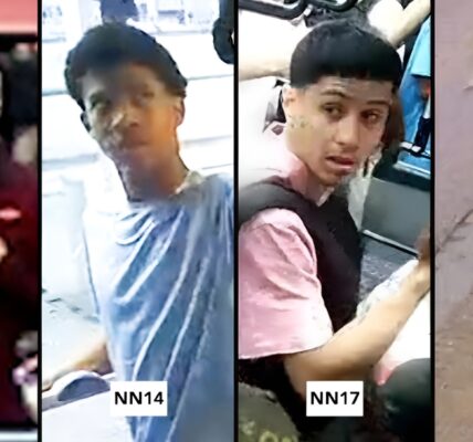 Identificatie gezocht: 4 relschoppers – de onbekende gedaanten die nog vrij rondlopen 👇